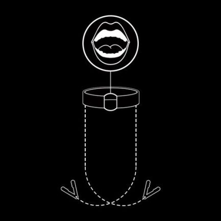 218917 b O Ring Gag con pinzette per capezzoli