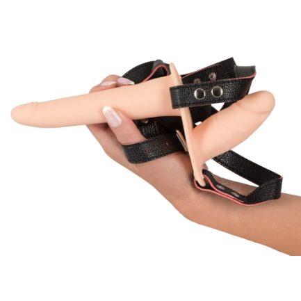Strap on doppio vibrante