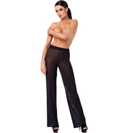 Pantalone in tulle lamè